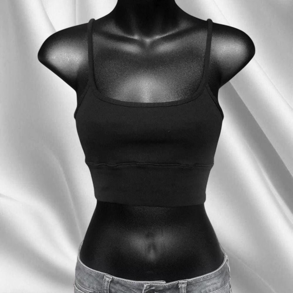 Ardene Black Ribbed Cami